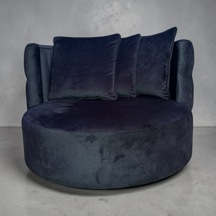 Luxe design fauteuil – Zwart