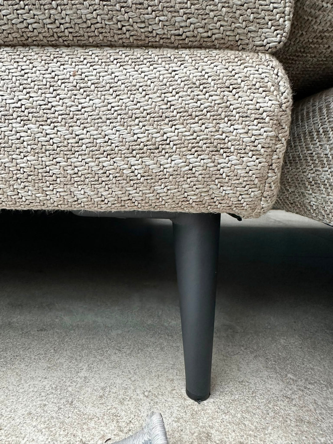Volledig vernieuwde luxe hoekbank – Beige