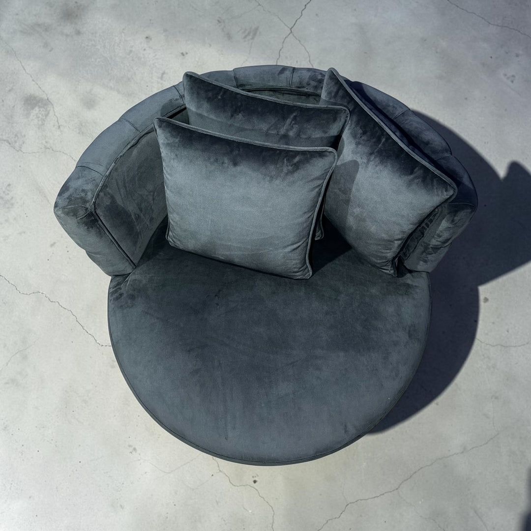 Luxe design fauteuil – Zwart