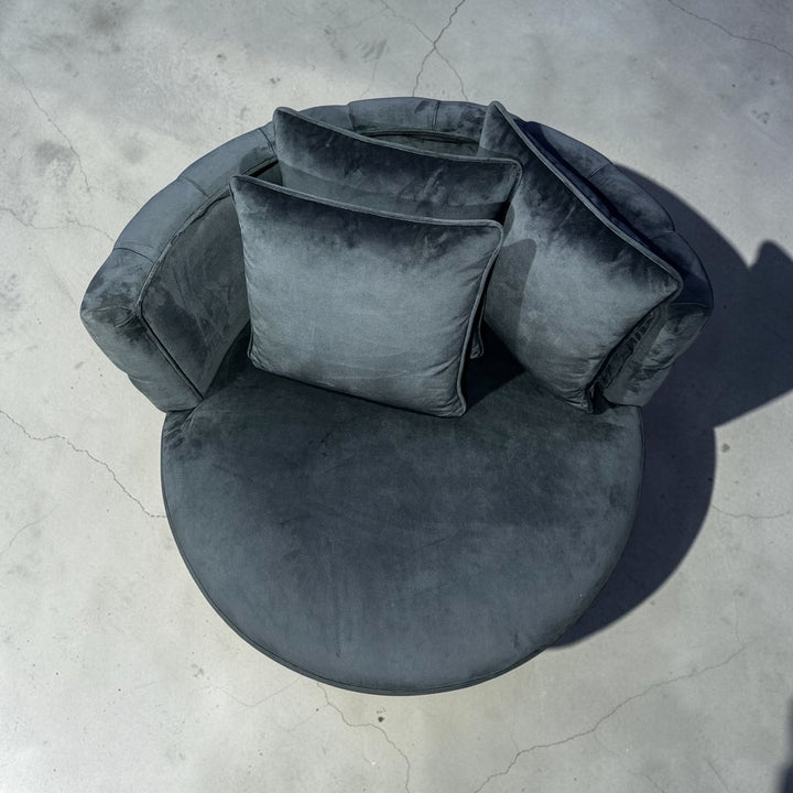 Luxe design fauteuil – Zwart